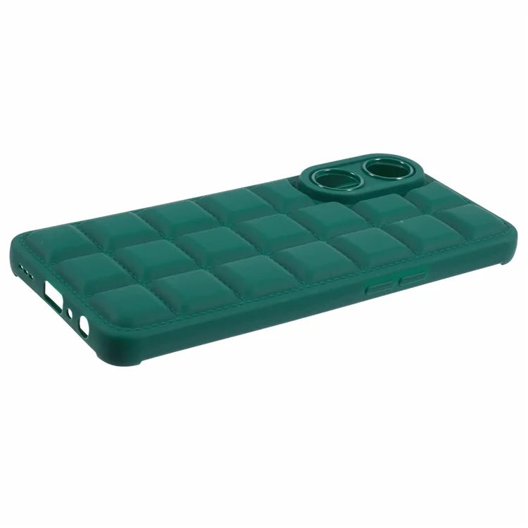 For Oppo Reno8 T 4G Case Down Jacket Anti-Scratch TPU Phone Cover