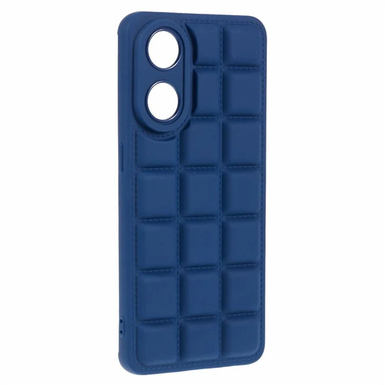 For Oppo Reno8 T 4G Case Down Jacket Anti-Scratch TPU Phone Cover