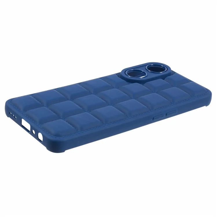 For Oppo Reno8 T 4G Case Down Jacket Anti-Scratch TPU Phone Cover