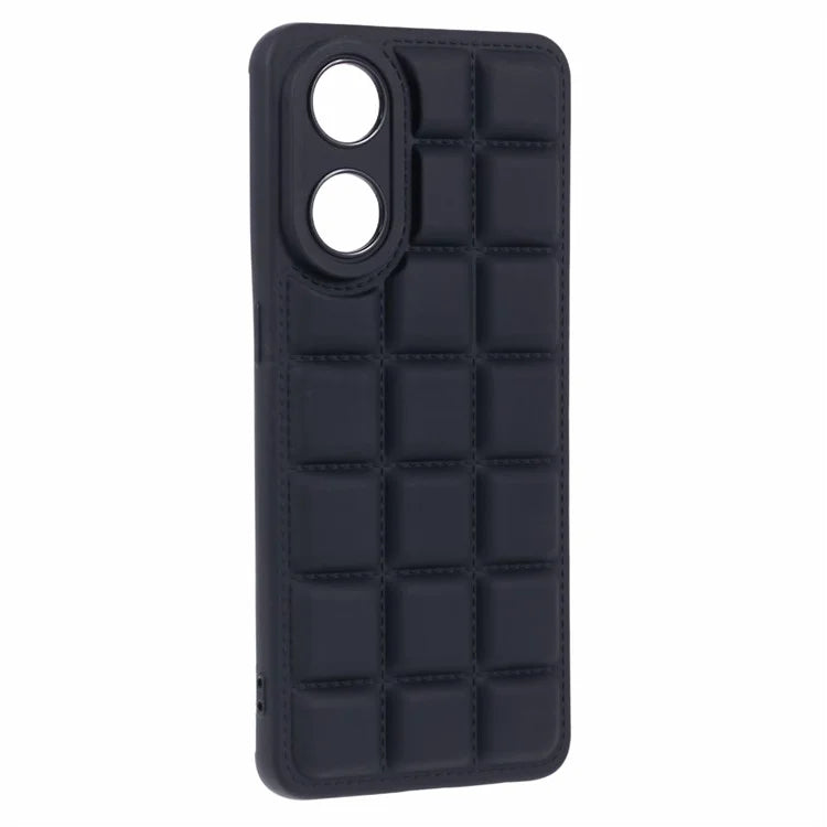 For Oppo Reno8 T 4G Case Down Jacket Anti-Scratch TPU Phone Cover
