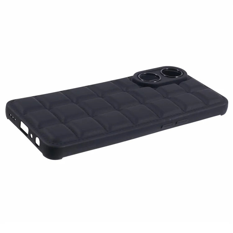 For Oppo Reno8 T 4G Case Down Jacket Anti-Scratch TPU Phone Cover