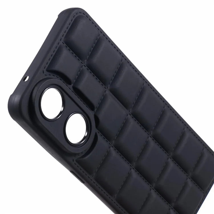 For Oppo Reno8 T 4G Case Down Jacket Anti-Scratch TPU Phone Cover