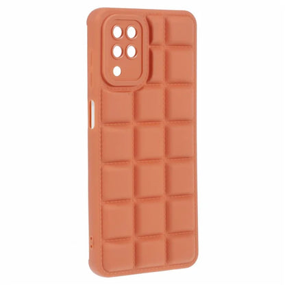 For Samsung Galaxy A22 4G (EU Version) Shockproof Case Down Jacket TPU Slim Phone Cover