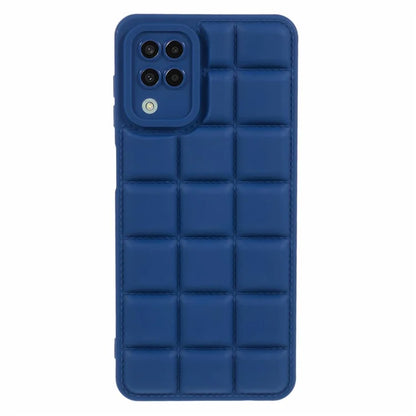 For Samsung Galaxy A22 4G (EU Version) Shockproof Case Down Jacket TPU Slim Phone Cover
