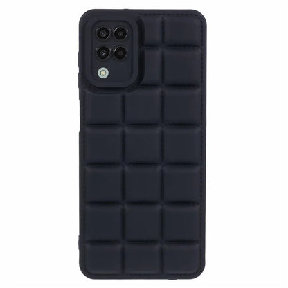 For Samsung Galaxy A22 4G (EU Version) Shockproof Case Down Jacket TPU Slim Phone Cover