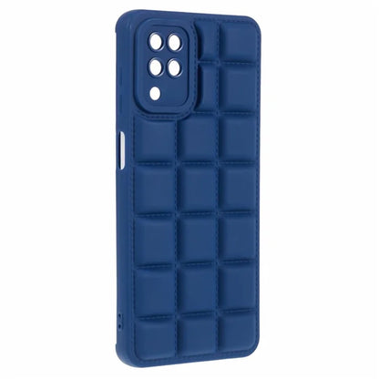For Samsung Galaxy A12 / M12 / F12 Phone Case Down Jacket TPU Back Cover