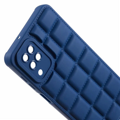 For Samsung Galaxy A12 / M12 / F12 Phone Case Down Jacket TPU Back Cover