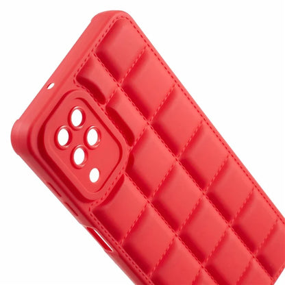 For Samsung Galaxy A12 / M12 / F12 Phone Case Down Jacket TPU Back Cover