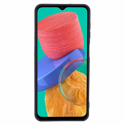 For Samsung Galaxy A12 / M12 / F12 Phone Case Down Jacket TPU Back Cover