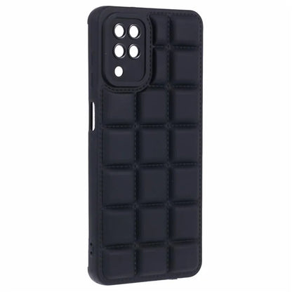 For Samsung Galaxy A12 / M12 / F12 Phone Case Down Jacket TPU Back Cover
