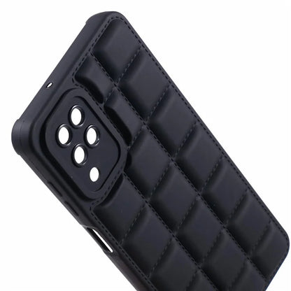 For Samsung Galaxy A12 / M12 / F12 Phone Case Down Jacket TPU Back Cover