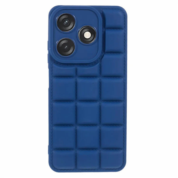 For Transsion Tecno Spark 10 4G / 10C 4G Case Down Jacket Drop-Proof TPU Phone Cover