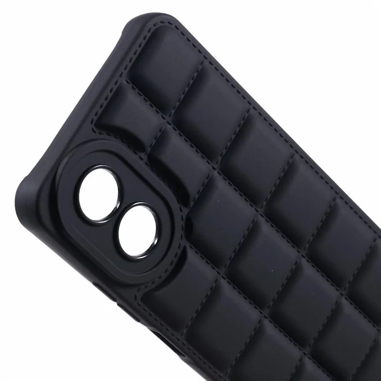 For Oppo A38 4G TPU Case Down Jacket Slim Phone Protector