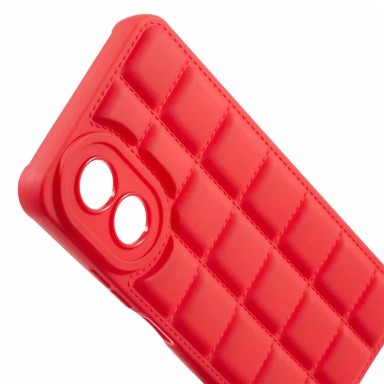 For Oppo A38 4G TPU Case Down Jacket Slim Phone Protector