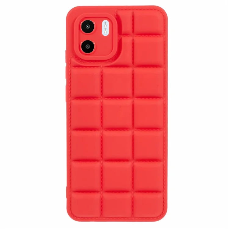 For Xiaomi Redmi A1 4G / Redmi A2 4G Case Down Jacket Soft TPU Protective Back Cover