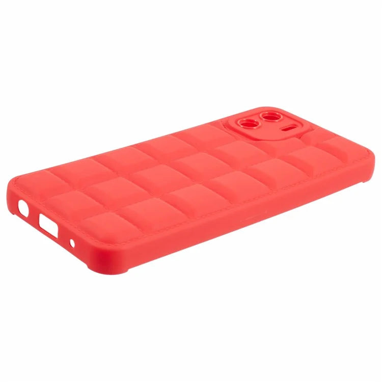 For Xiaomi Redmi A1 4G / Redmi A2 4G Case Down Jacket Soft TPU Protective Back Cover