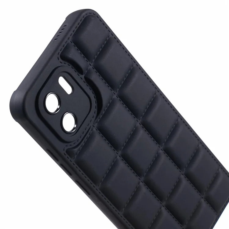 For Xiaomi Redmi A1 4G / Redmi A2 4G Case Down Jacket Soft TPU Protective Back Cover