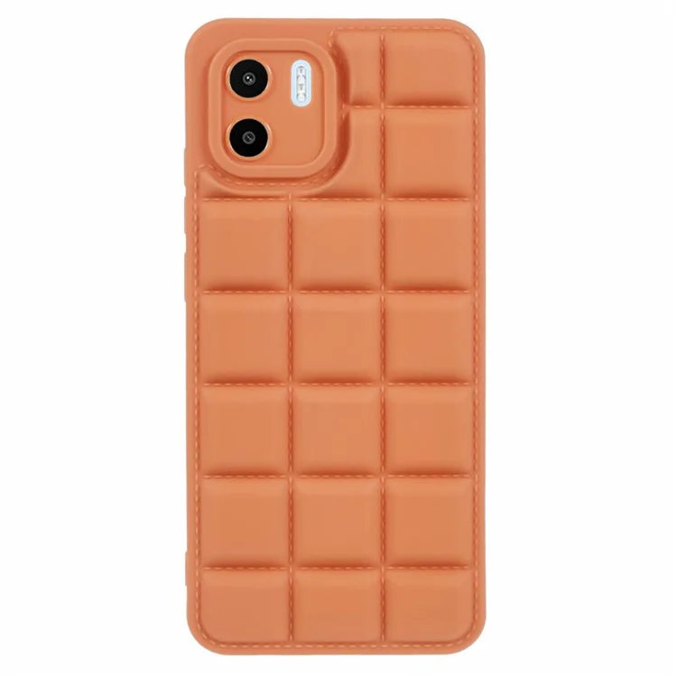 For Xiaomi Redmi A1 4G / Redmi A2 4G Case Down Jacket Soft TPU Protective Back Cover