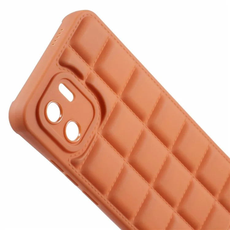 For Xiaomi Redmi A1 4G / Redmi A2 4G Case Down Jacket Soft TPU Protective Back Cover