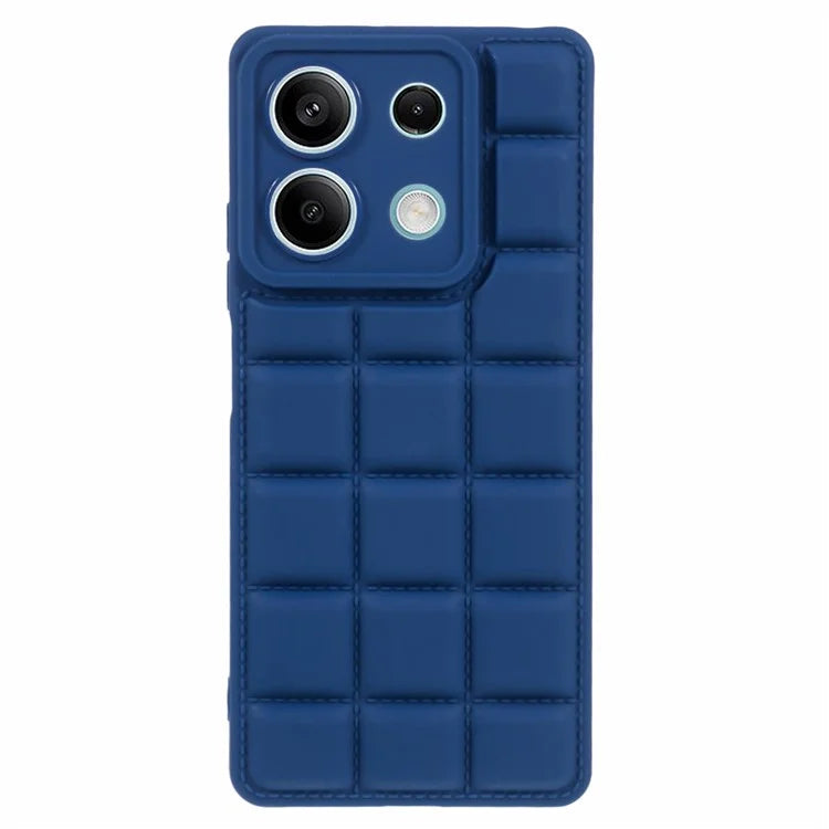 For Xiaomi Redmi Note 13 5G Cell Phone Case Down Jacket TPU Bump Proof Back Shell
