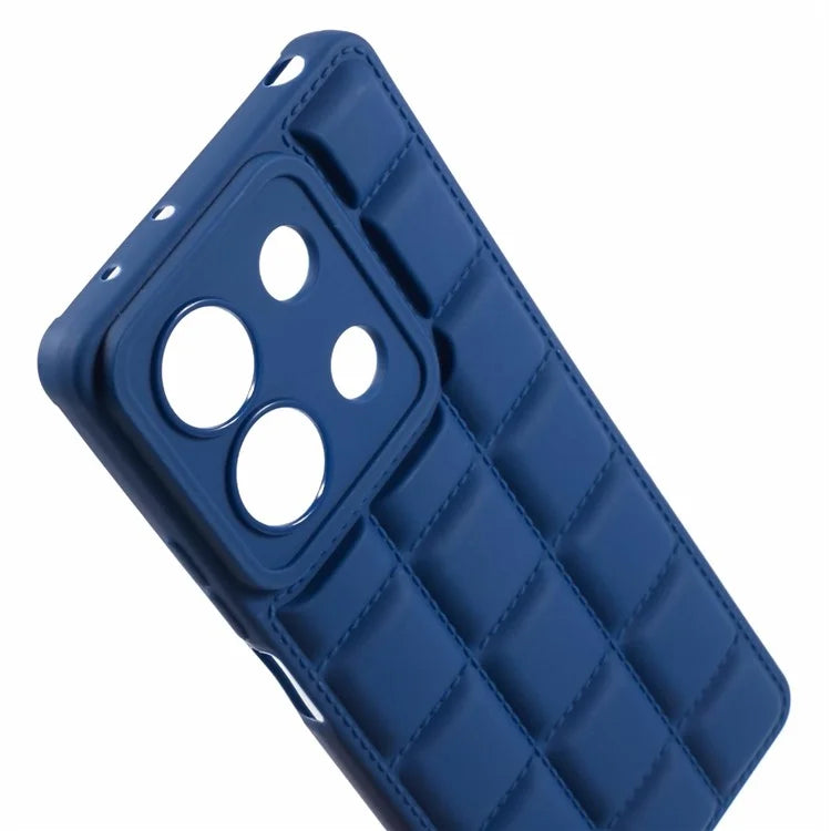 For Xiaomi Redmi Note 13 5G Cell Phone Case Down Jacket TPU Bump Proof Back Shell