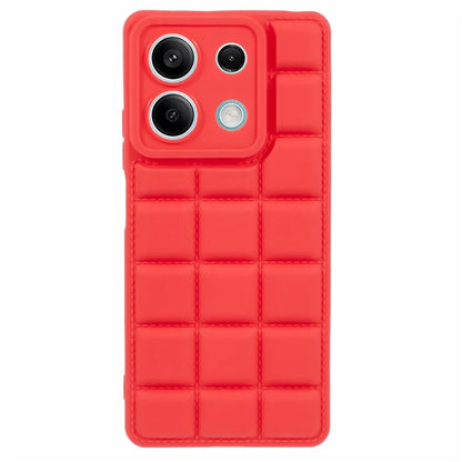 For Xiaomi Redmi Note 13 5G Cell Phone Case Down Jacket TPU Bump Proof Back Shell