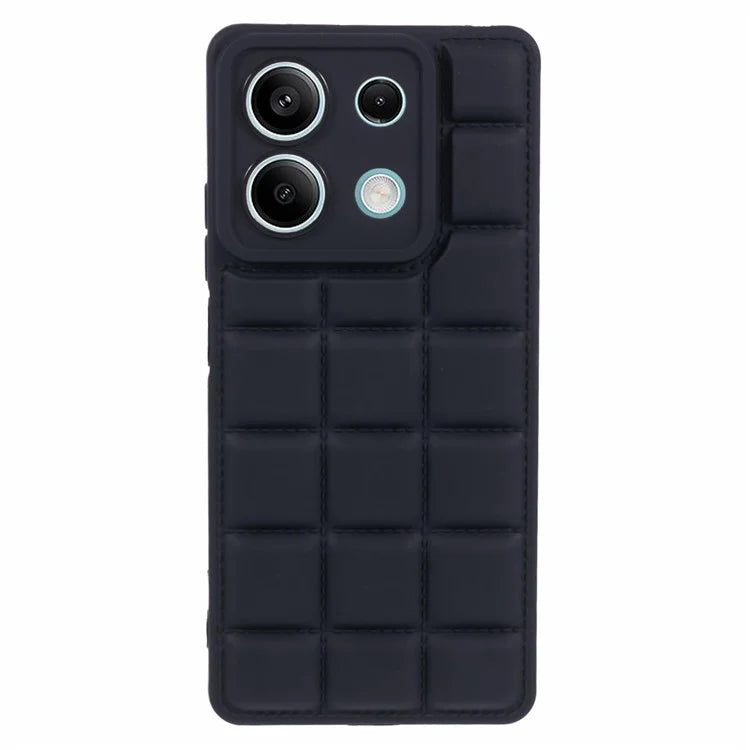 For Xiaomi Redmi Note 13 5G Cell Phone Case Down Jacket TPU Bump Proof Back Shell