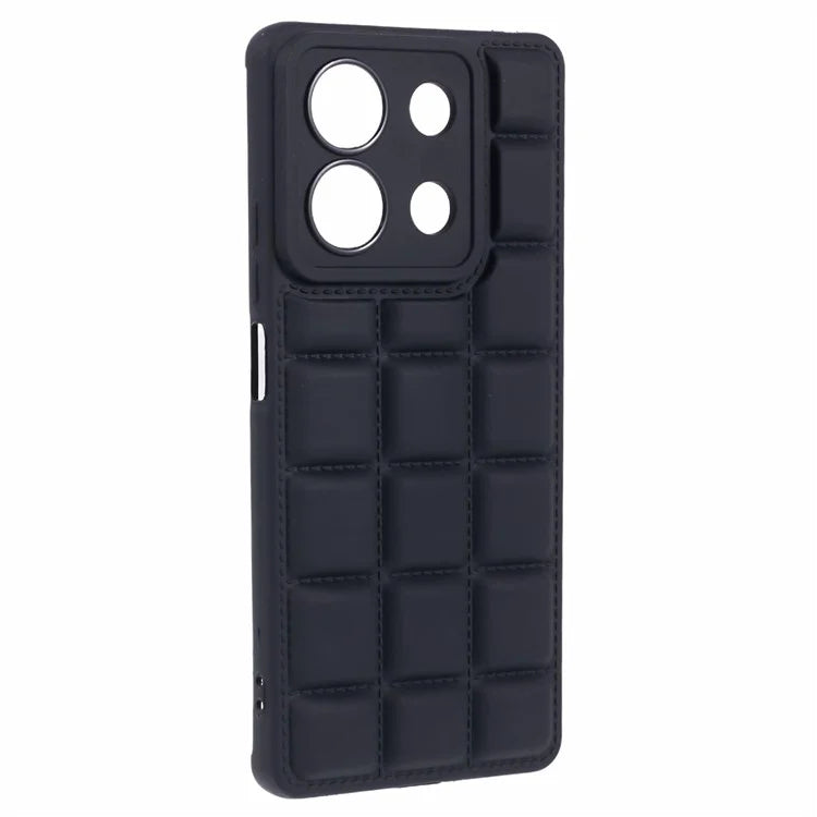 For Xiaomi Redmi Note 13 5G Cell Phone Case Down Jacket TPU Bump Proof Back Shell