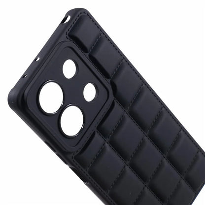 For Xiaomi Redmi Note 13 5G Cell Phone Case Down Jacket TPU Bump Proof Back Shell