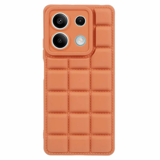 For Xiaomi Redmi Note 13 5G Cell Phone Case Down Jacket TPU Bump Proof Back Shell