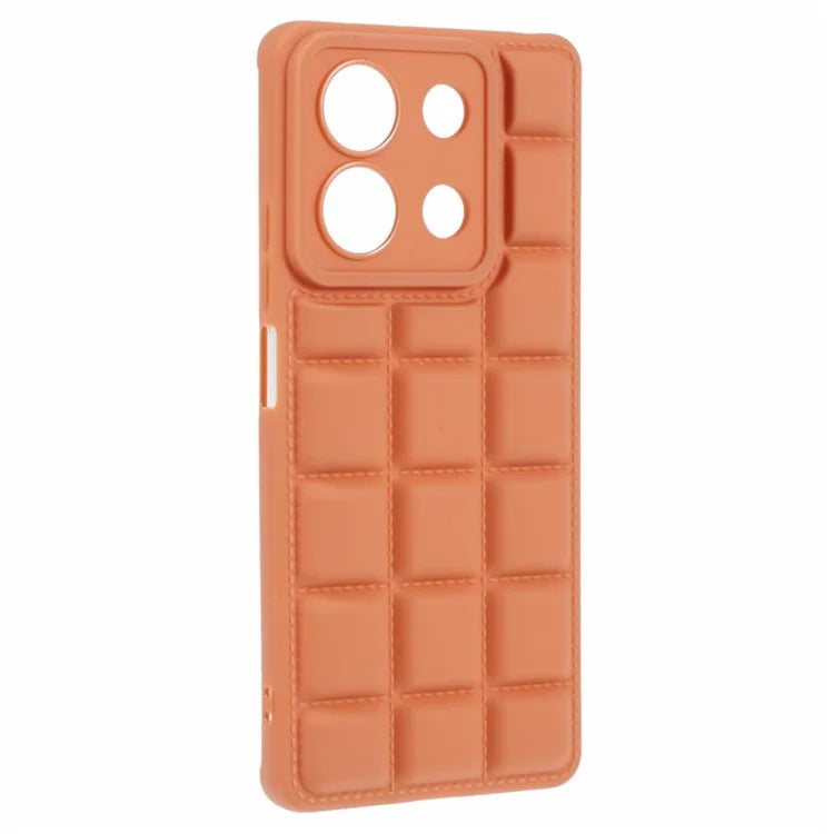 For Xiaomi Redmi Note 13 5G Cell Phone Case Down Jacket TPU Bump Proof Back Shell