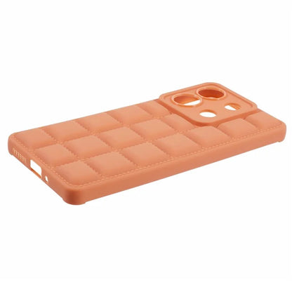 For Xiaomi Redmi Note 13 5G Cell Phone Case Down Jacket TPU Bump Proof Back Shell