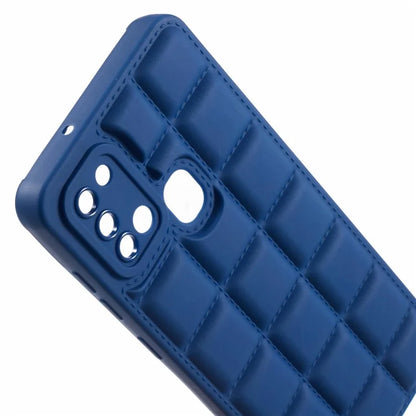 For Samsung Galaxy A21s TPU Case Cover Down Jacket Scratch-proof Mobile Phone Cover