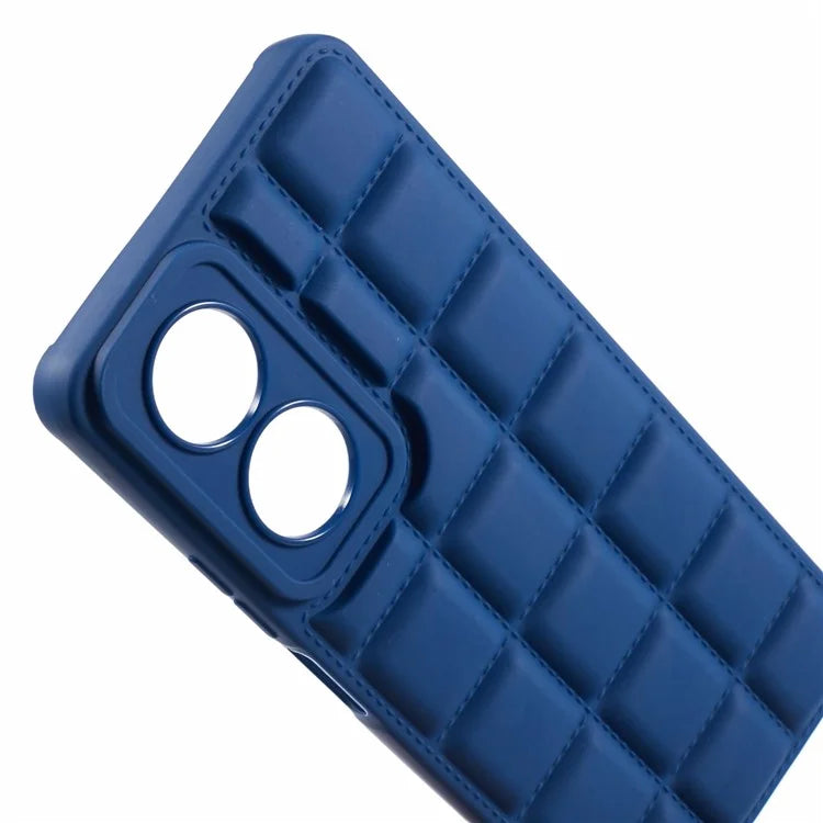 For Oppo A78 5G / A58 5G Case TPU Shock Absorbing Down Jacket Smart Phone Cover