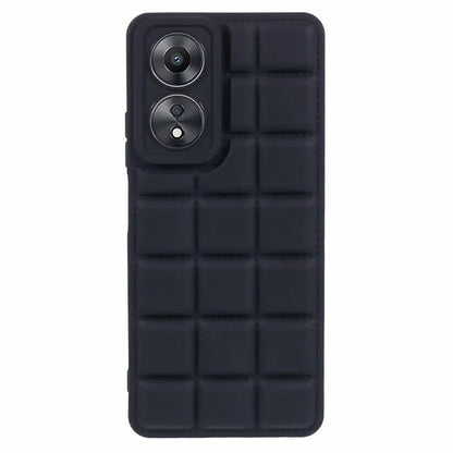 For Oppo A78 5G / A58 5G Case TPU Shock Absorbing Down Jacket Smart Phone Cover