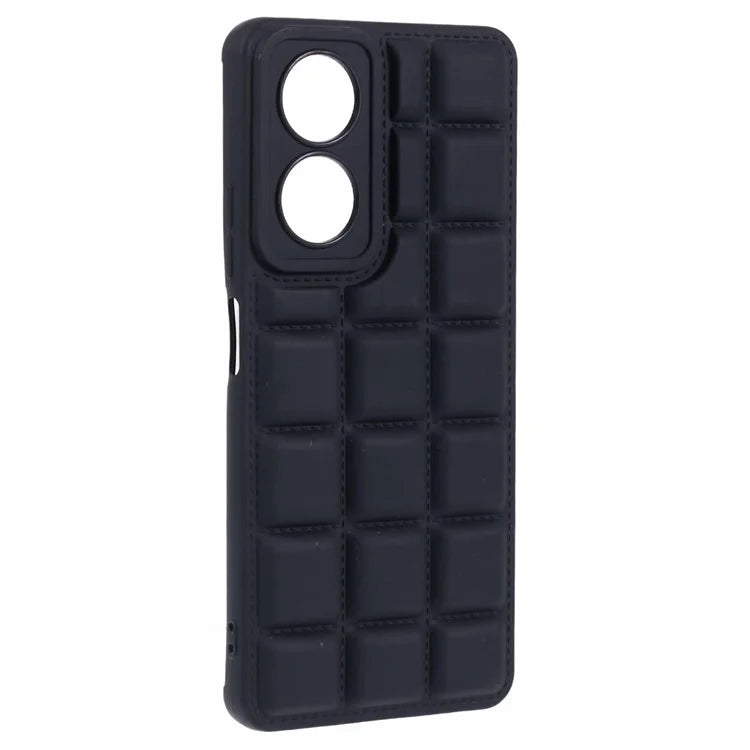 For Oppo A78 5G / A58 5G Case TPU Shock Absorbing Down Jacket Smart Phone Cover