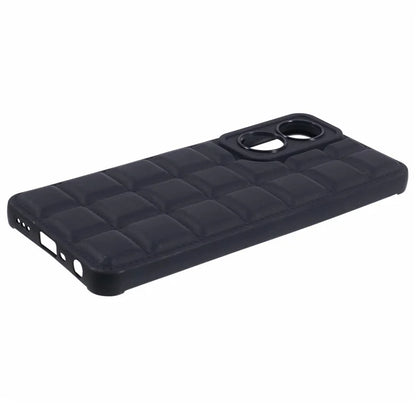 For Oppo A78 5G / A58 5G Case TPU Shock Absorbing Down Jacket Smart Phone Cover