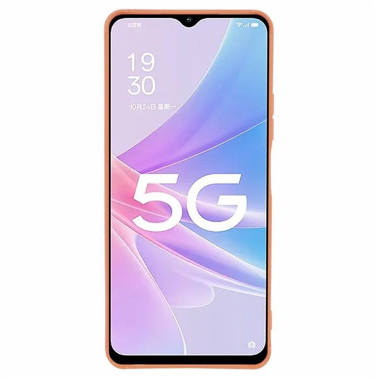 For Oppo A78 5G / A58 5G Case TPU Shock Absorbing Down Jacket Smart Phone Cover