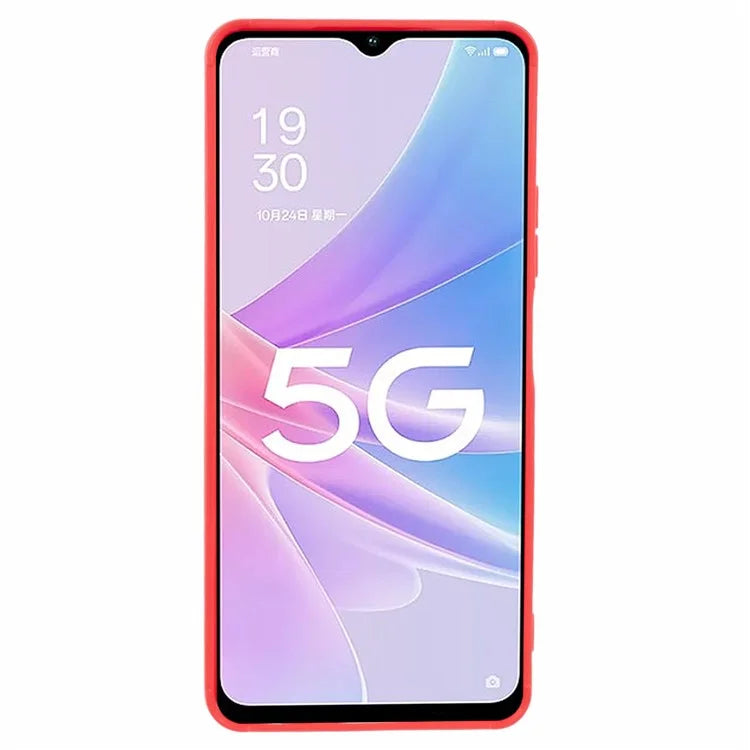 For Oppo A78 5G / A58 5G Case TPU Shock Absorbing Down Jacket Smart Phone Cover