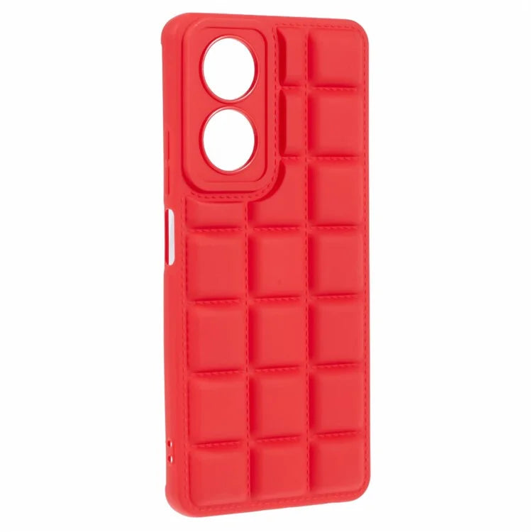 For Oppo A78 5G / A58 5G Case TPU Shock Absorbing Down Jacket Smart Phone Cover