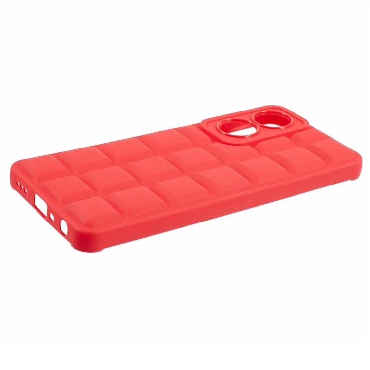For Oppo A78 5G / A58 5G Case TPU Shock Absorbing Down Jacket Smart Phone Cover