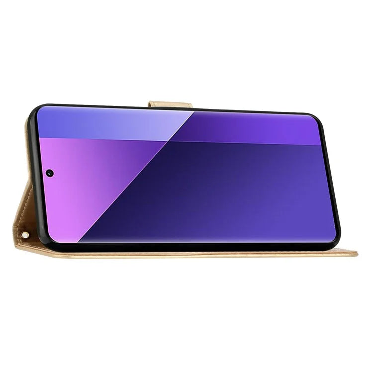 For Xiaomi 14 Case Wallet Card Slots Leather Phone Cover Butterfly Pattern