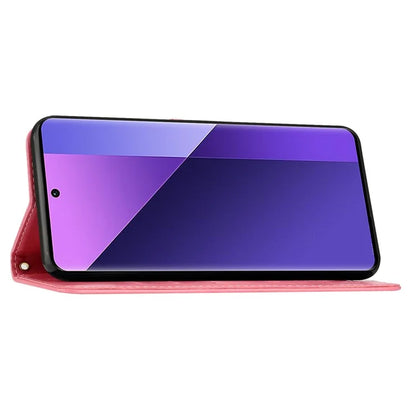 For Xiaomi 14 Case Wallet Card Slots Leather Phone Cover Butterfly Pattern