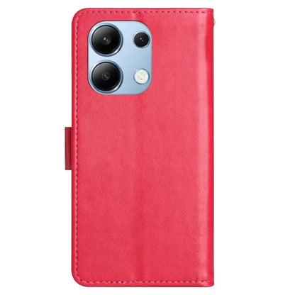 For Xiaomi Redmi Note 13 4G Case Wallet Stand Butterfly Leather Flip Phone Cover
