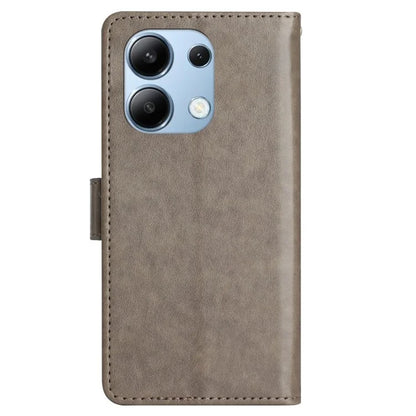 For Xiaomi Redmi Note 13 4G Case Wallet Stand Butterfly Leather Flip Phone Cover