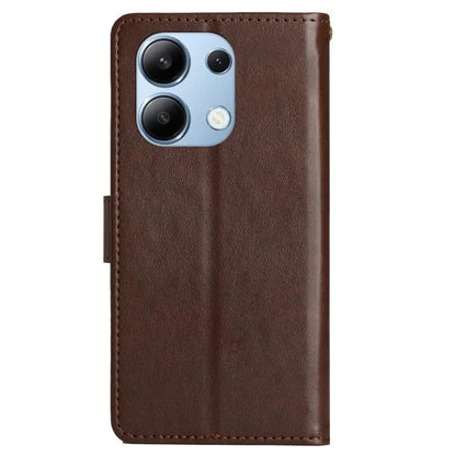 For Xiaomi Redmi Note 13 4G Case Wallet Stand Butterfly Leather Flip Phone Cover