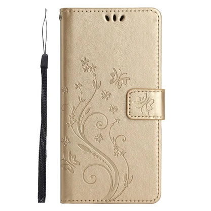 For Xiaomi Redmi Note 13 Pro 5G / Poco X6 5G Case Leather Wallet Cover Butterfly Imprinted