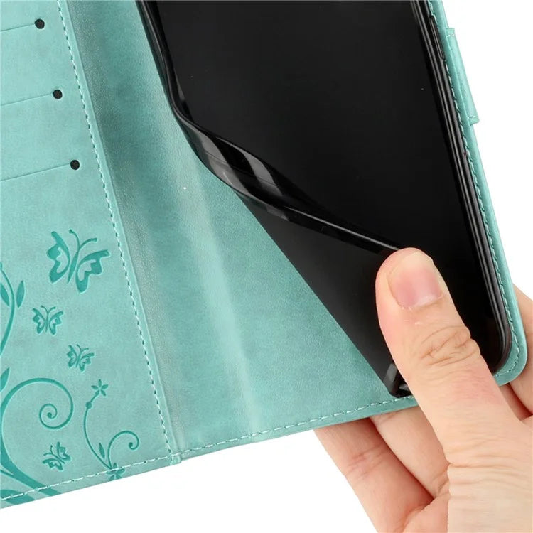 For Xiaomi Redmi Note 13 Pro 5G / Poco X6 5G Case Leather Wallet Cover Butterfly Imprinted