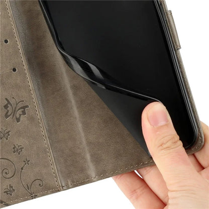 For Xiaomi Redmi Note 13 Pro 5G / Poco X6 5G Case Leather Wallet Cover Butterfly Imprinted