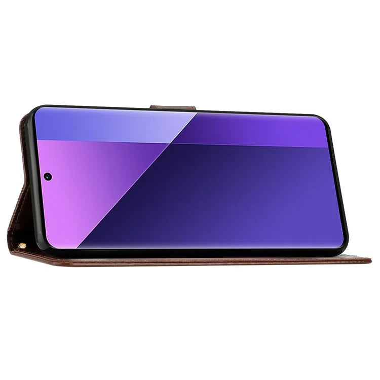 For Xiaomi Redmi Note 13 Pro 5G / Poco X6 5G Case Leather Wallet Cover Butterfly Imprinted